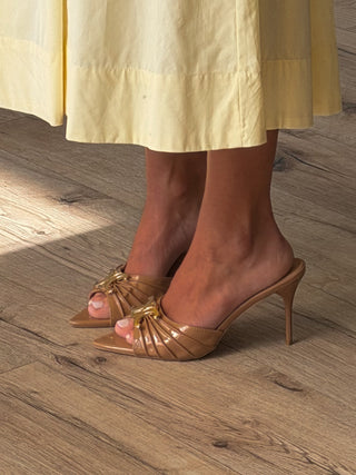 Cassida Open Toe Heels