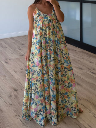 Primrose Maxi Dress | Sunny Wildflowers