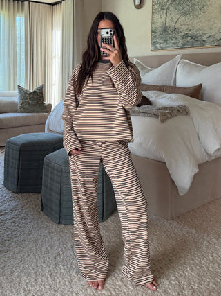 Off the Scene Lounge Knit Pants | Sand Dune
