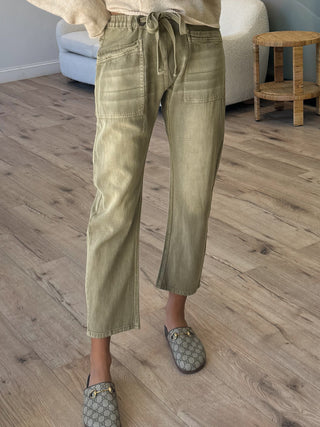 Highland Drawstring Pants | Olive