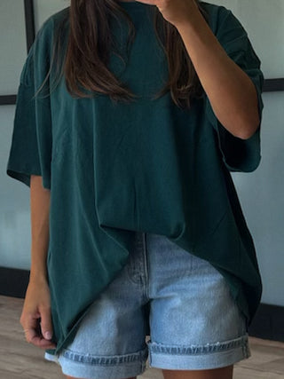 Jett Boyfriend Tee | Hunter Green