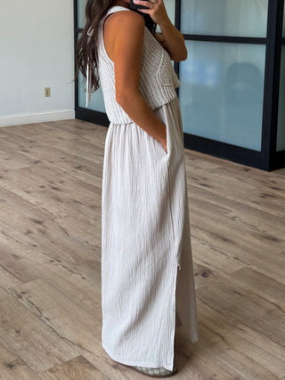 Morning Fog Layered Dress