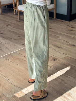 Cloud Nine Lounge Pants | Olive Stripe