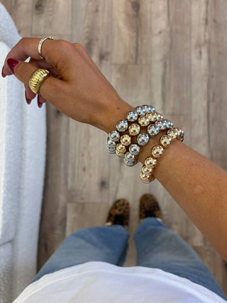 Bubble Beaded Bracelet Stack | 2 Colors Available | RESTOCK