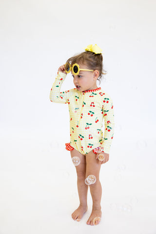 Very Cherry One-Piece Swimsuit | Tiny Talulah