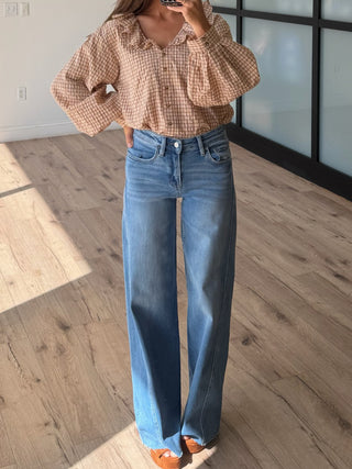 Nothing Better Wide-Leg Jeans