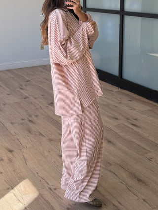 Another Day Brush Knit Pullover | Peony