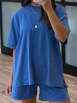 Roam Tee + Shorts Set | Deep Tide