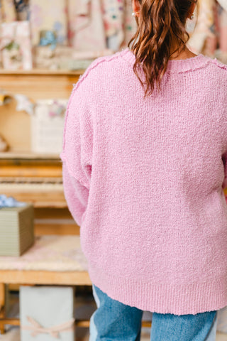 Lev Textured Sweater | Orchid | +Plus Available | RESTOCK