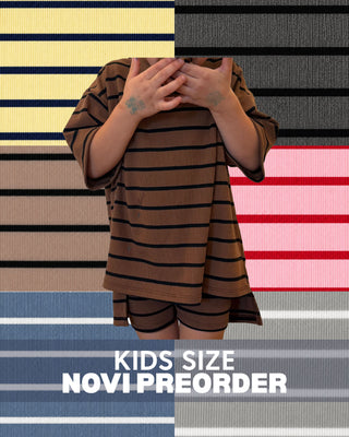 Tiny Novi Stripe Set | 7 Colors Available | PREORDER