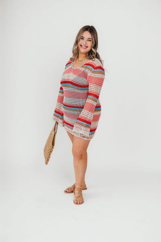 Castaway Cover Up | Pink Multi