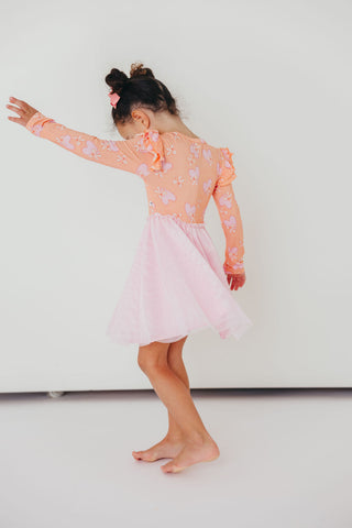 Girls Sweetheart Twirl Dress | Tiny Talulah