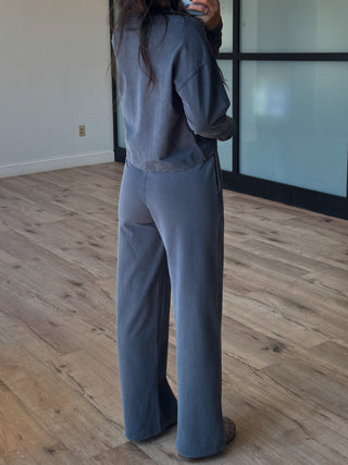 Clarity Long Sleeve + Pants Set | Smoky Blue