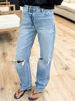 Vito Super High Rise Jeans | Light Wash | RESTOCK