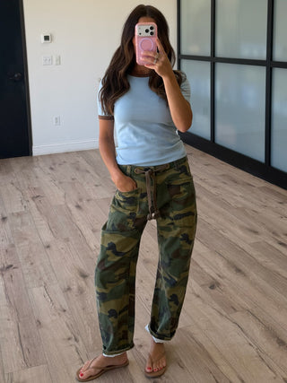 Hang Tight Contrast Tee