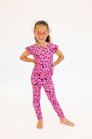 Kids Bright + Sunny Flutter Pajama Set | Tiny Talulah