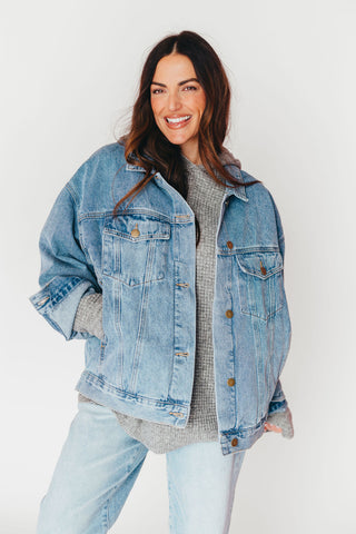 Throw On + Go Denim Jacket | Denim | +Plus Available | RESTOCK