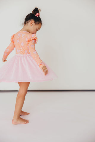 Girls Sweetheart Twirl Dress | Tiny Talulah