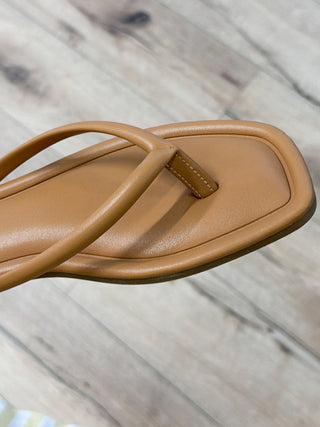 Pompeii Square-Toe Flip Flops