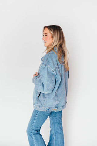 Throw On + Go Denim Jacket | Denim | +Plus Available | RESTOCK