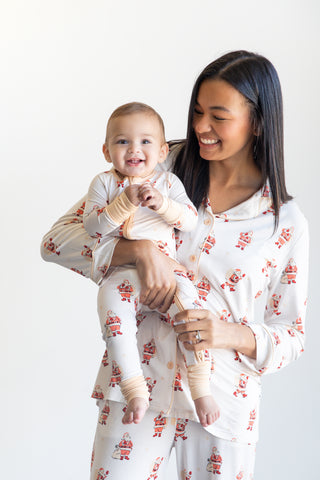 Here Comes Santa Sleep Onesie | Tiny Talulah