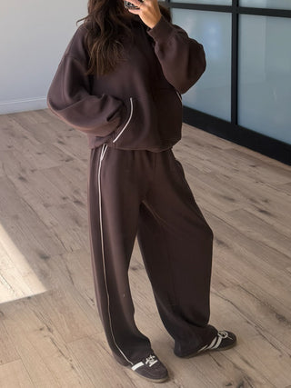 Winning Streak Active Hoodie | Espresso