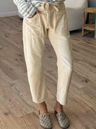 Highland Drawstring Pants | Bone