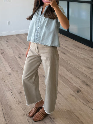 Drift Denim Top