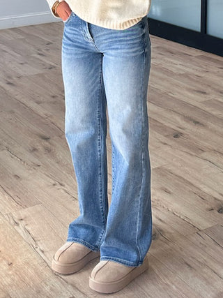 Greer Wide Leg Jeans | +Plus Available