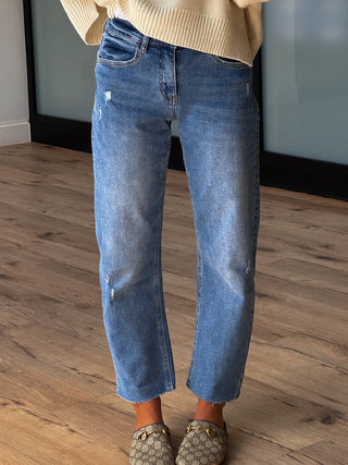 Moxi Cut Barrel Jeans