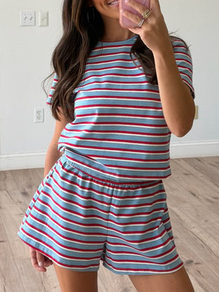 Hometown Classic Stripe Shorts
