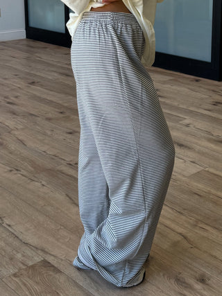 Just Lounging Brush Knit Pants | Grey