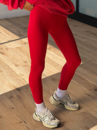 Butter Soft Leggings 2.0 | Red | +Plus Available | RESTOCK
