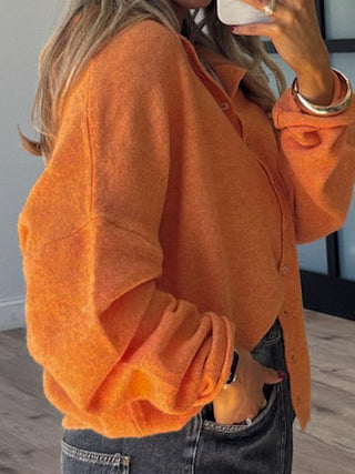 Isla Cardigan | Pumpkin