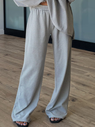 Just Lounging Brush Knit Pants | Grey