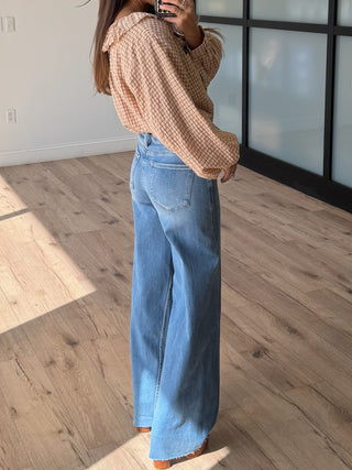 Rangeland Ruffle Collar Blouse