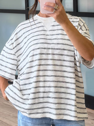 Boat Day Boyfriend Tee | Black