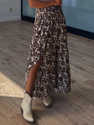 Falling Leaves Tiered Skirt | +Plus Available | RESTOCK