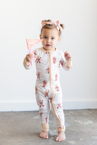 Here Comes Santa Sleep Onesie | Tiny Talulah