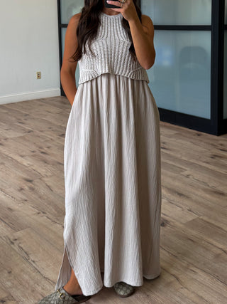Morning Fog Layered Dress