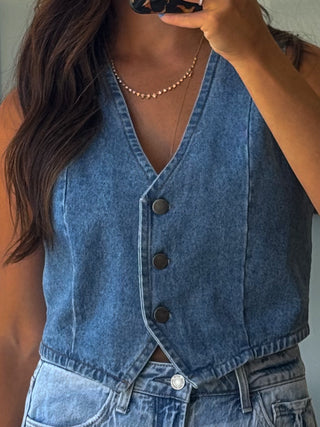 Roxie Denim Vest