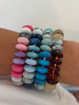 Color Splash Beaded Bracelet | 4 Colors Available