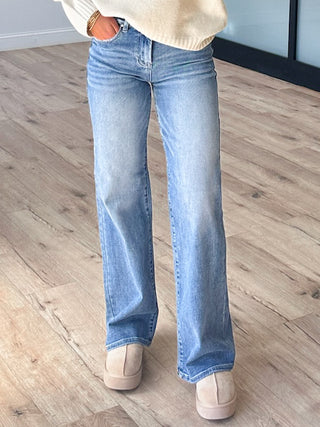 Greer Wide Leg Jeans | +Plus Available