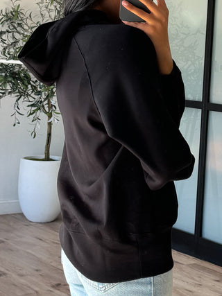 Coordinate Hoodie | Black | +Plus Available