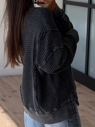 Off Hours Thermal Pullover | Black