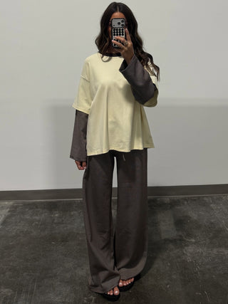 Double Up Lounge Pants | Cocoa