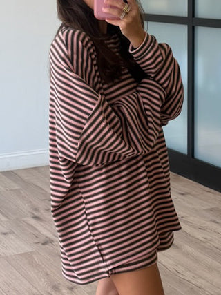 Cozy Era Knit Pullover | Chocolate Blush | RESTOCK