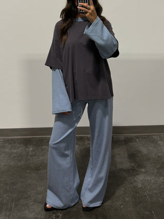 Double Up Lounge Pants | Sky