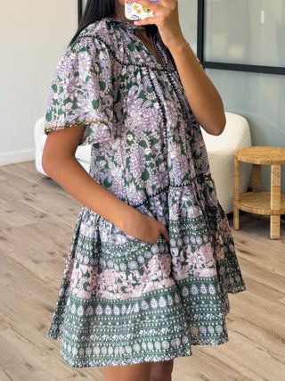Marbella Flounce Dress