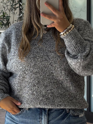 Torrie Heathered Sweater